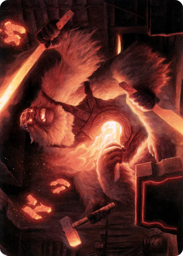 Kami of Industry — Neon Dynasty Art Series — Magic: The Gathering