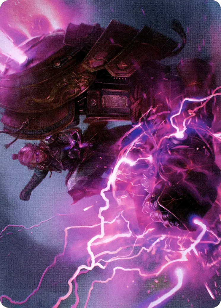 Voltage Surge — Neon Dynasty Art Series — Magic: The Gathering