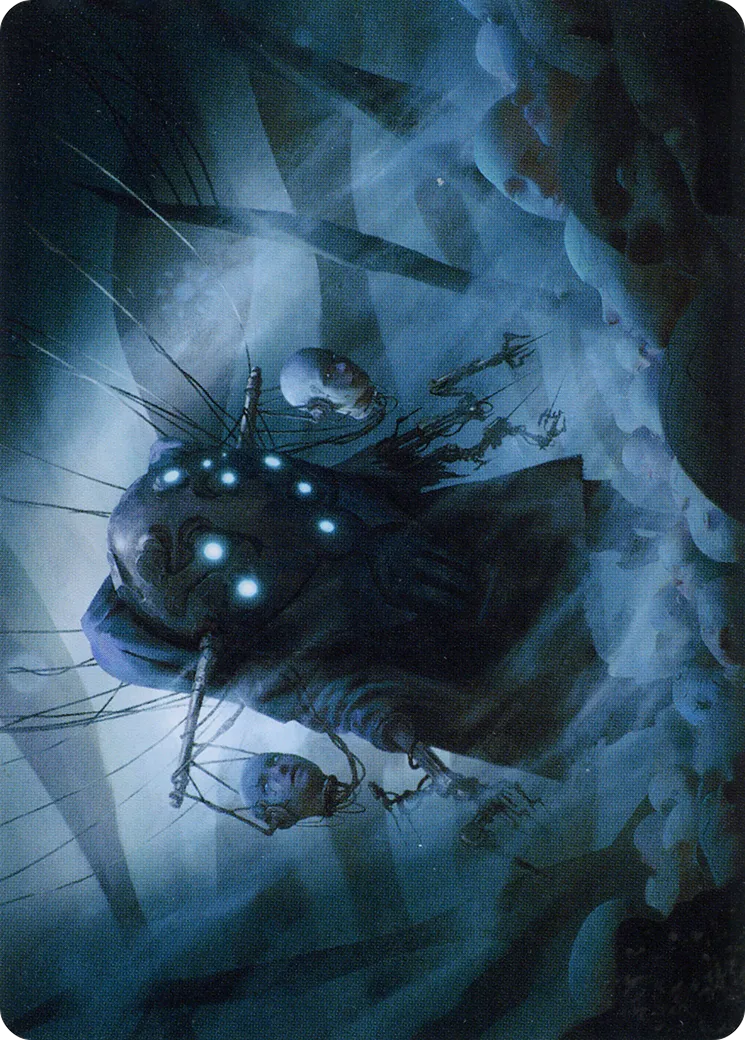 Meldweb Curator — Phyrexia: All Will Be One Art Series — Magic: The Gathering