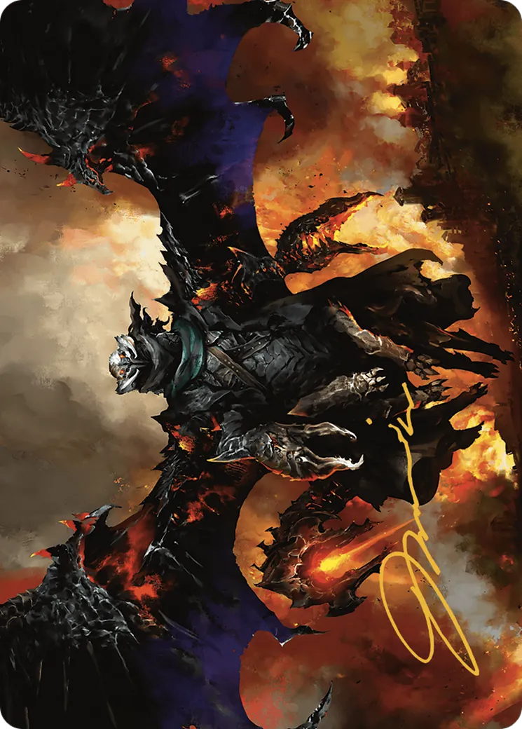 Akul the Unrepentant — Outlaws of Thunder Junction Art Series — Magic: The Gathering