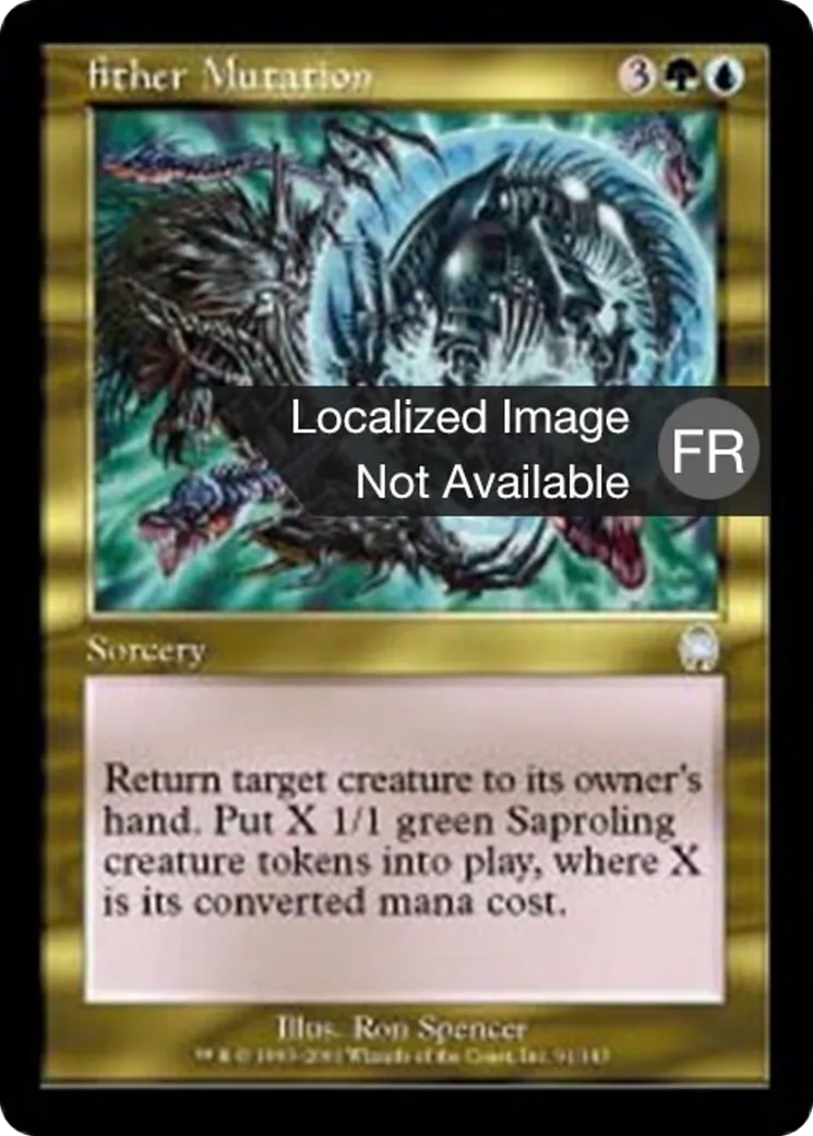 Mutation d'Aether — Apocalypse — Magic: The Gathering