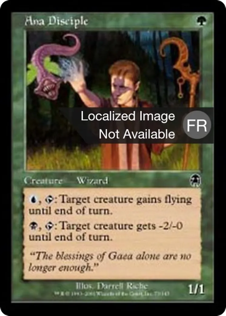 Disciple de l'Ana — Apocalypse — Magic: The Gathering
