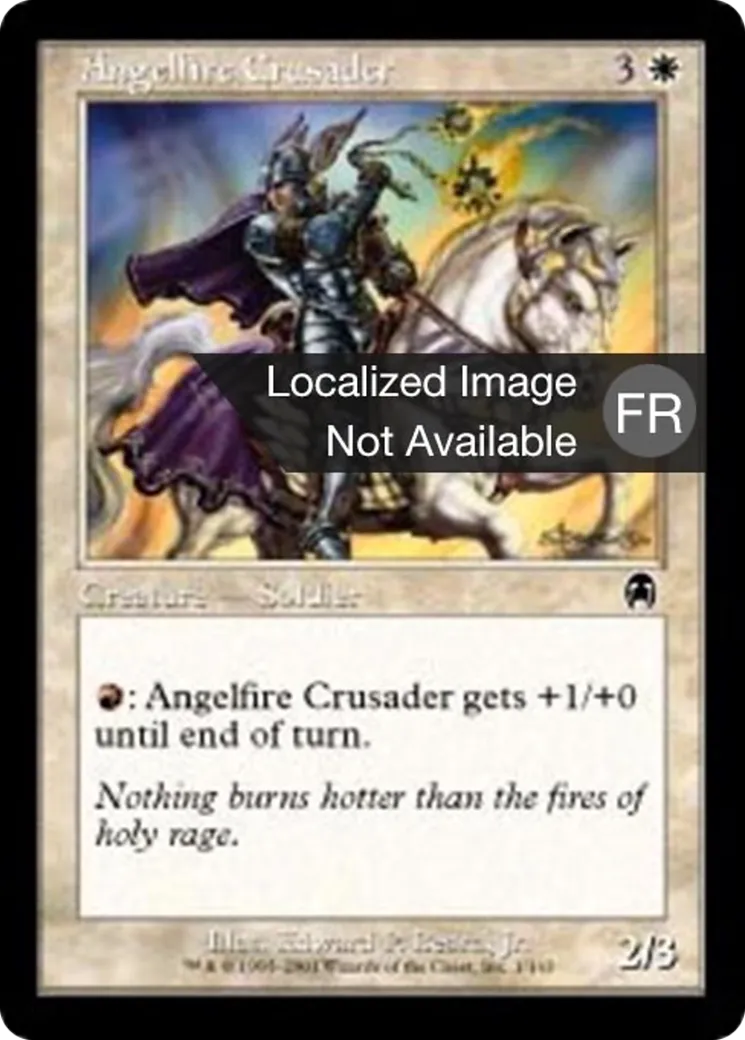 Chevalier sacré d'Angefeu — Apocalypse — Magic: The Gathering
