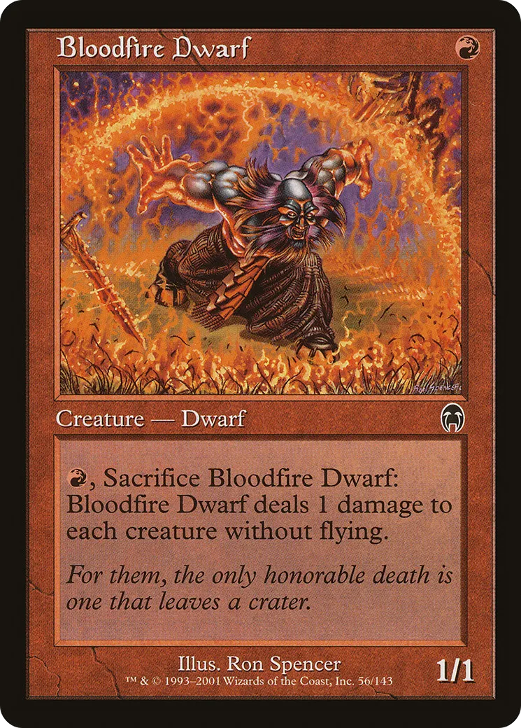 Nain hématopyre — Apocalypse — Magic: The Gathering