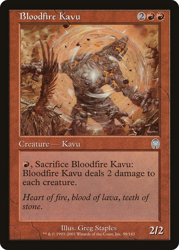 Kavru hématopyre — Apocalypse — Magic: The Gathering