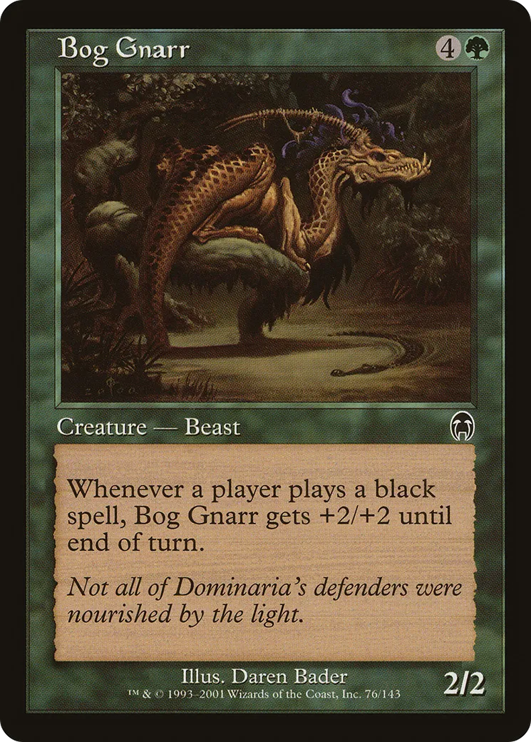 Gnarr des marécages — Apocalypse — Magic: The Gathering