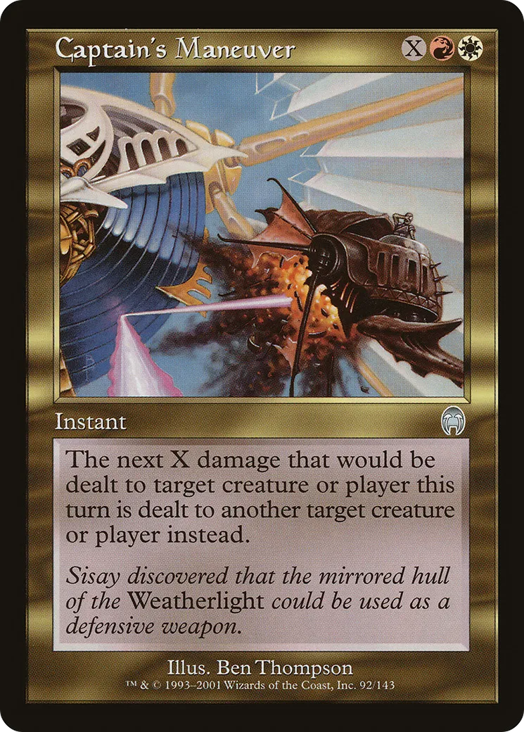 Manœuvre du capitaine — Apocalypse — Magic: The Gathering