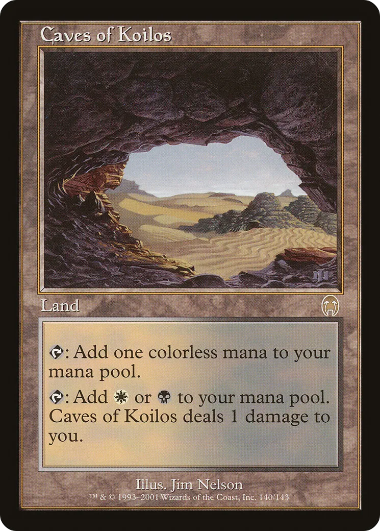 Caves of Koilos from Apocalypse - Magic: The Gathering