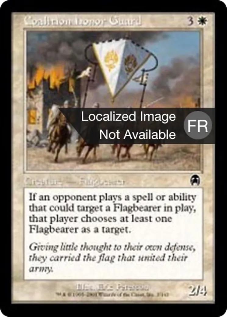 Garde d'honneur de la Coalition — Apocalypse — Magic: The Gathering