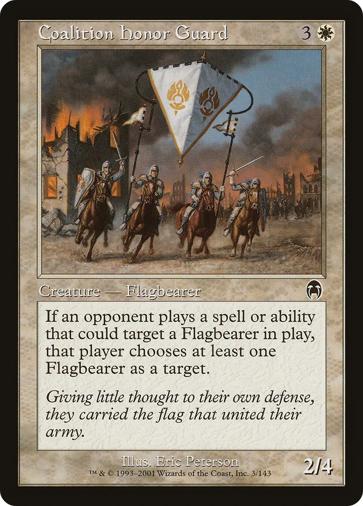 Garde d'honneur de la Coalition — Apocalypse — Magic: The Gathering