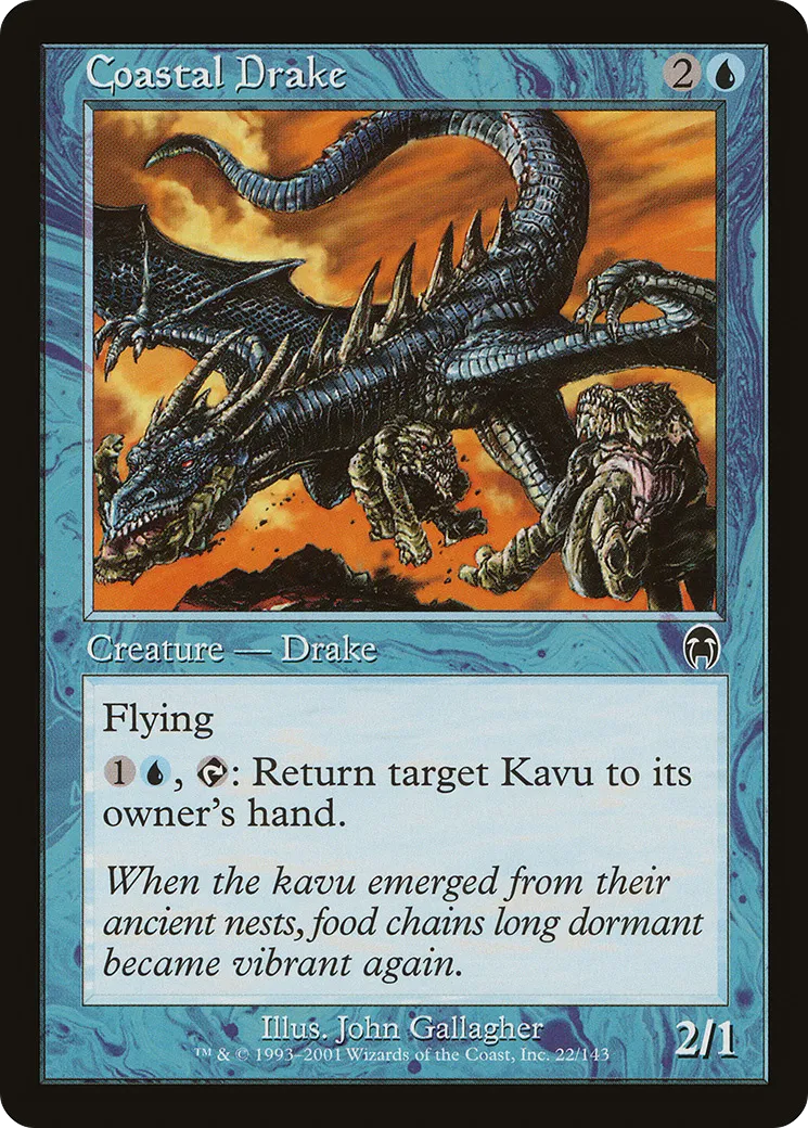 Coastal Drake — Apocalypse — Magic: The Gathering