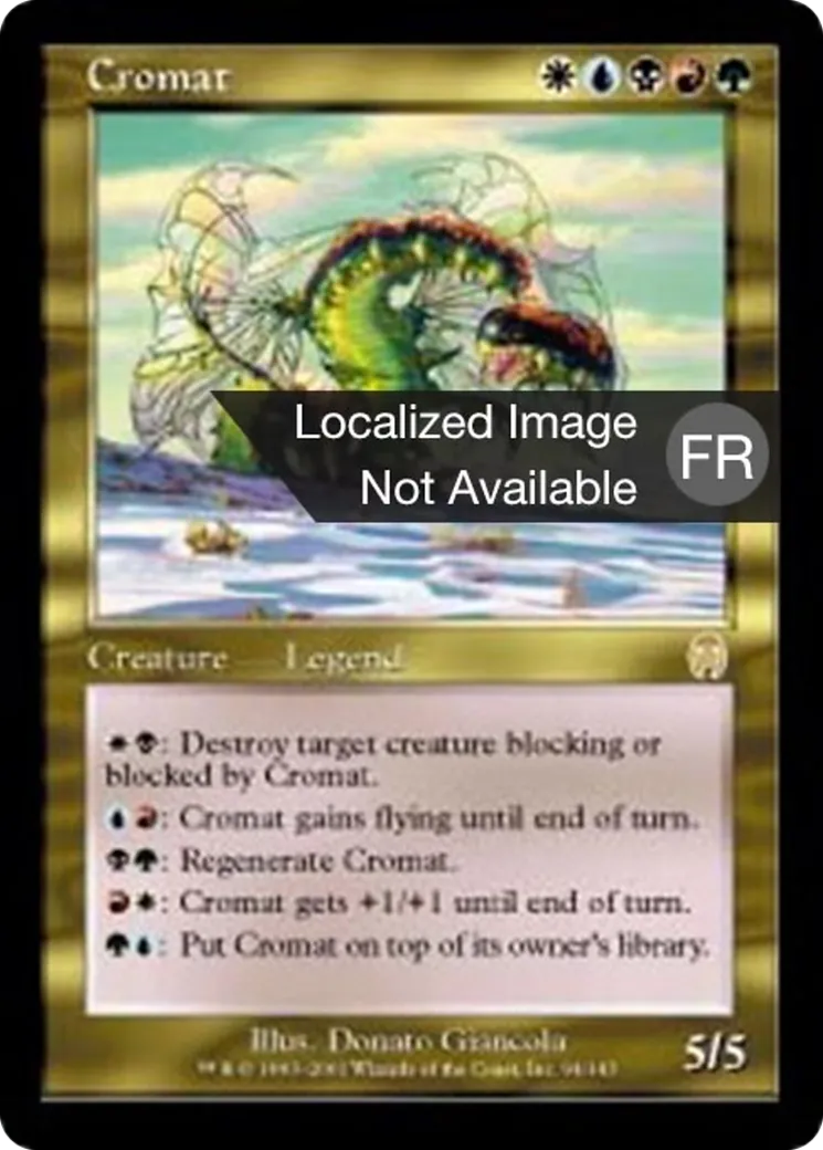 Cromat from Apocalypse - Magic: The Gathering
