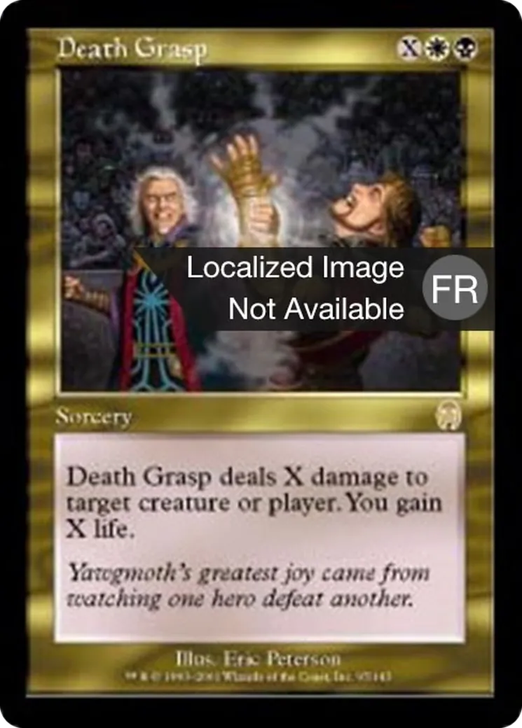 Prise mortelle — Apocalypse — Magic: The Gathering