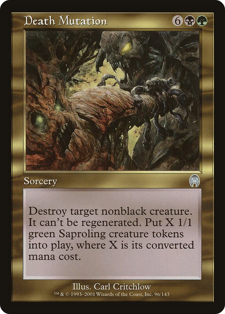 Death Mutation from Apocalypse - Magic: The Gathering
