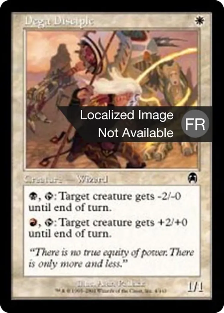 Disciple de l'Orda — Apocalypse — Magic: The Gathering