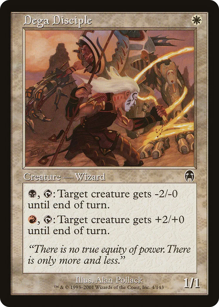 Dega Disciple — Apocalypse — Magic: The Gathering