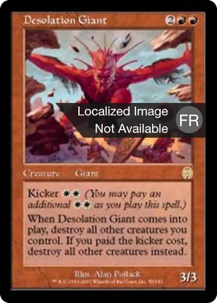 Géant de la désolation from Apocalypse - Magic: The Gathering
