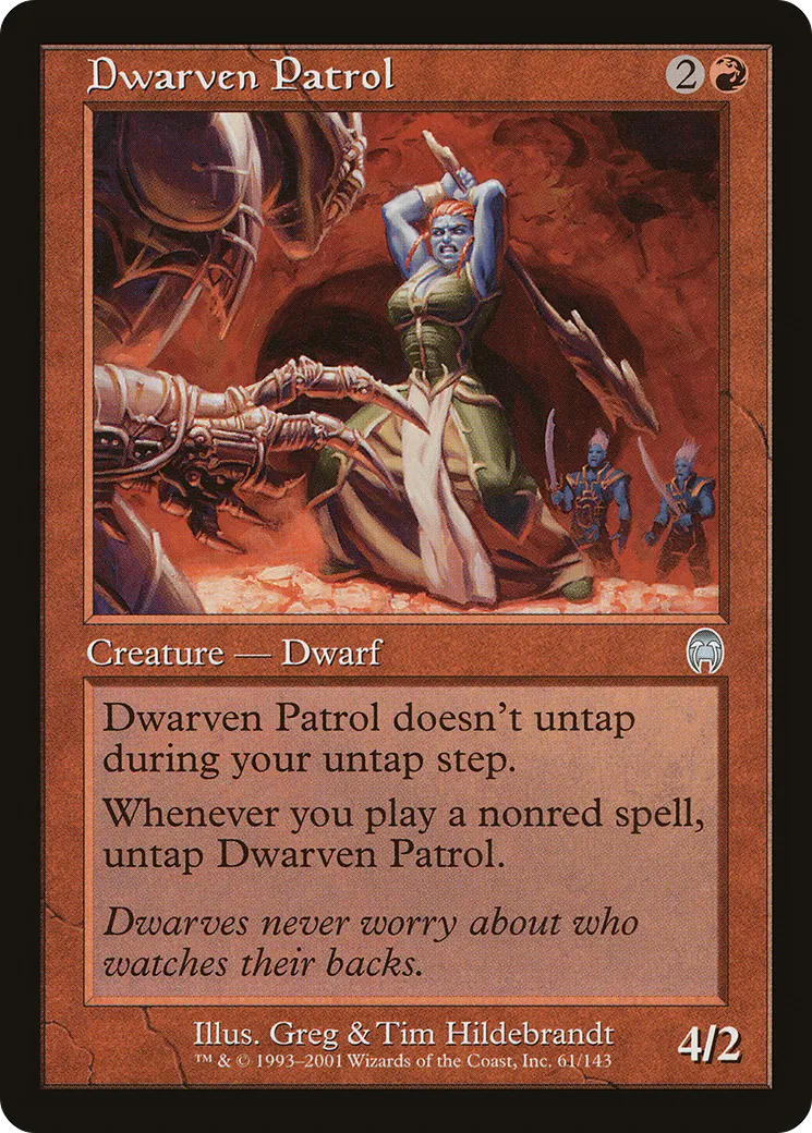 Dwarven Patrol — Apocalypse — Magic: The Gathering