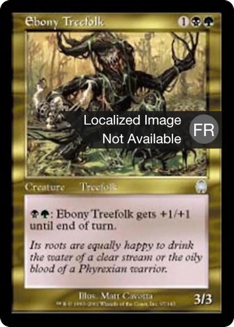Sylvin d'ébène — Apocalypse — Magic: The Gathering