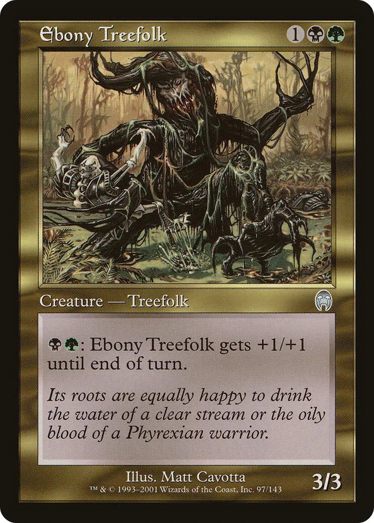 Sylvin d'ébène — Apocalypse — Magic: The Gathering