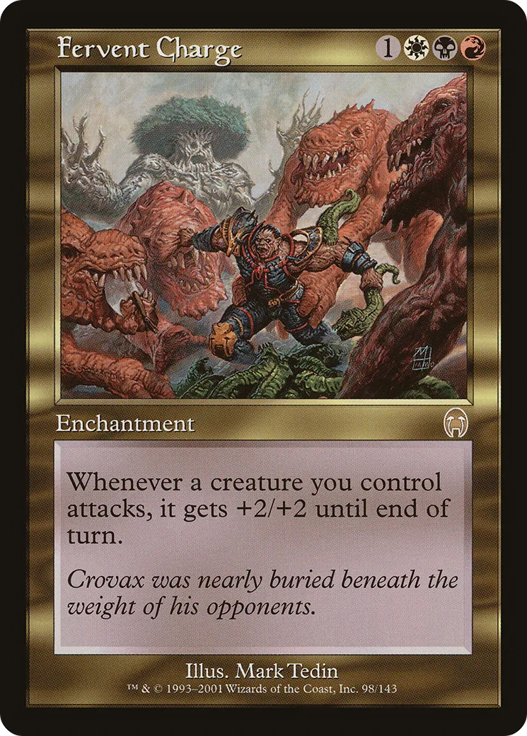 Charge fervente — Apocalypse — Magic: The Gathering
