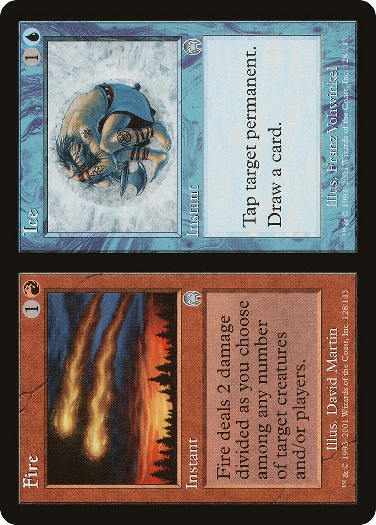 Feu // Glace from Apocalypse - Magic: The Gathering