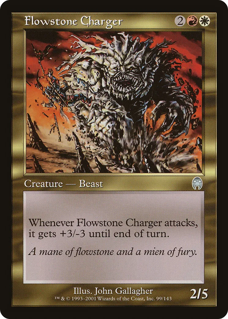 Flowstone Charger — Apocalypse — Magic: The Gathering