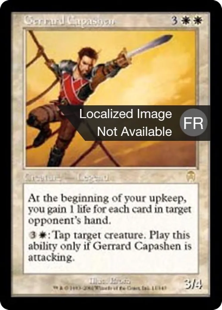 Gerrard Capashen — Apocalypse — Magic: The Gathering