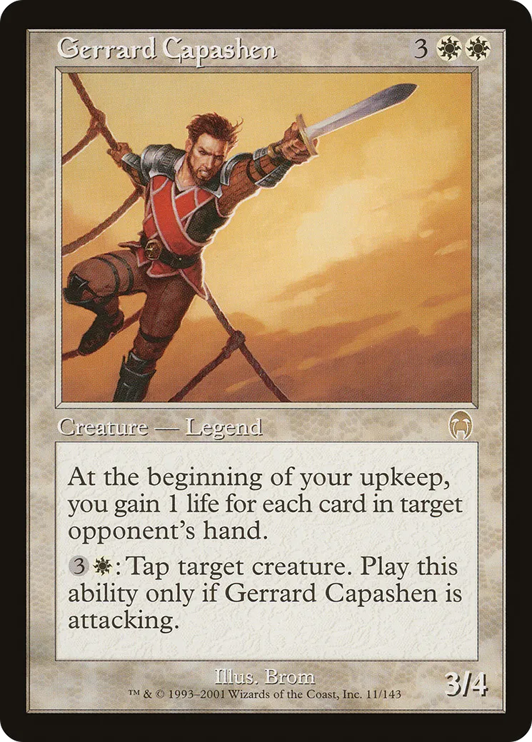 Gerrard Capashen — Apocalypse — Magic: The Gathering