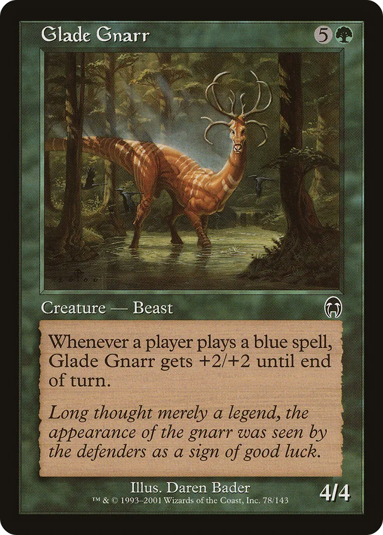 Glade Gnarr — Apocalypse — Magic: The Gathering