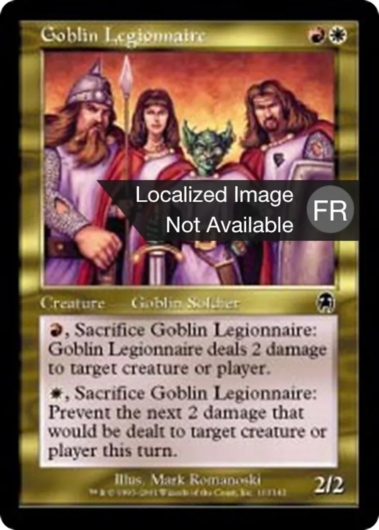 Légionnaire gobelin — Apocalypse — Magic: The Gathering