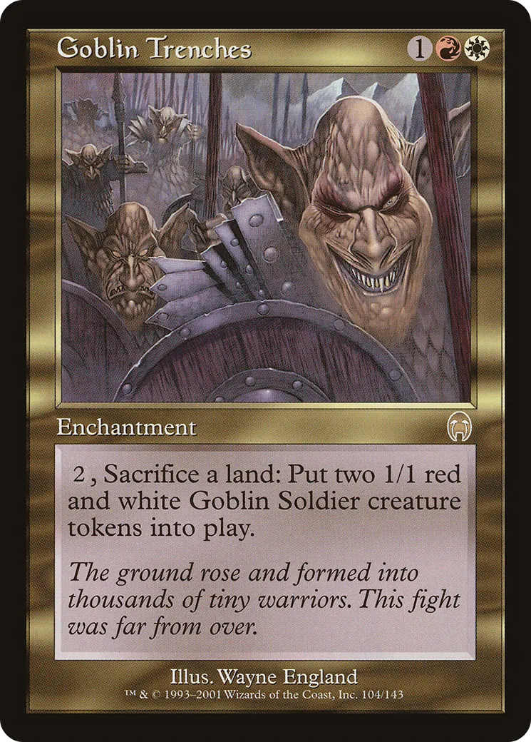 Goblin Trenches — Apocalypse — Magic: The Gathering