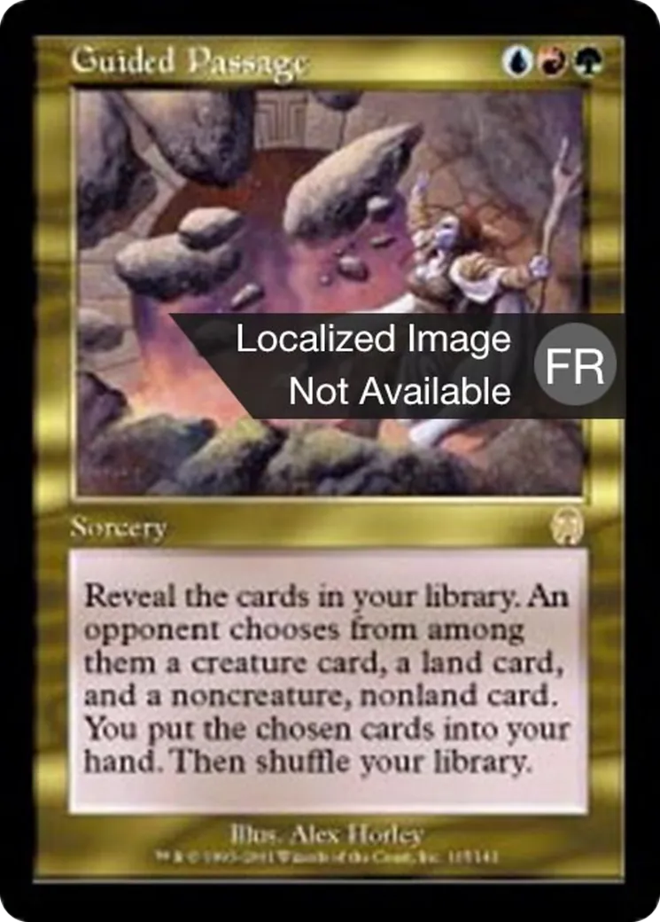 Passage guidé — Apocalypse — Magic: The Gathering