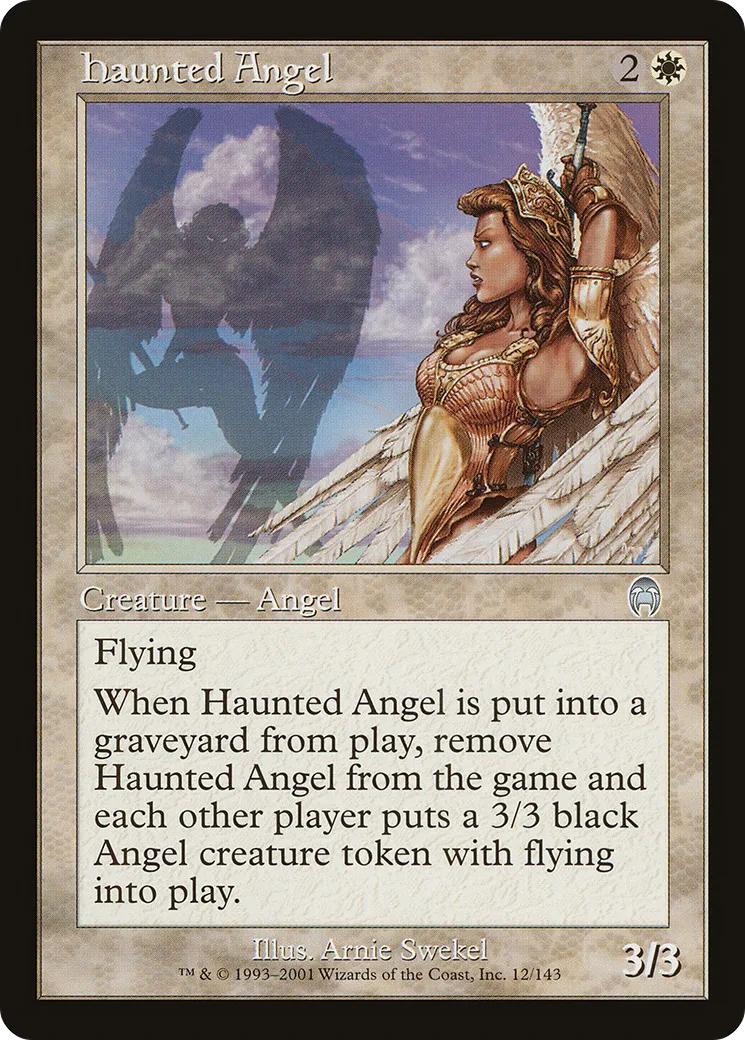Haunted Angel — Apocalypse — Magic: The Gathering
