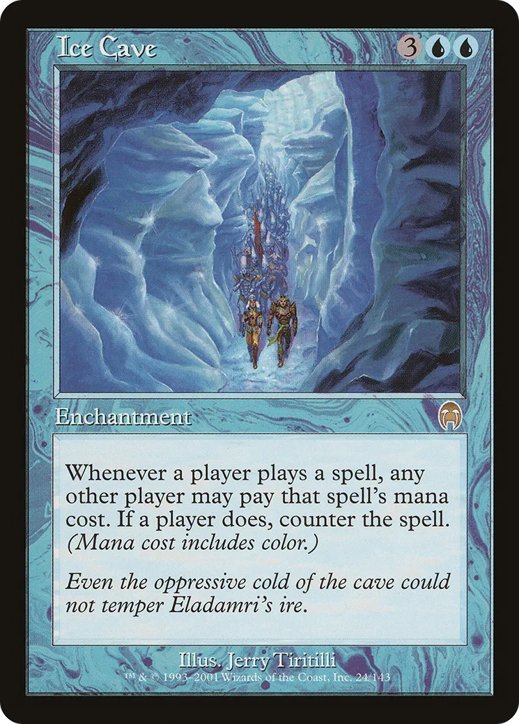 Ice Cave from Apocalypse - Magic: The Gathering