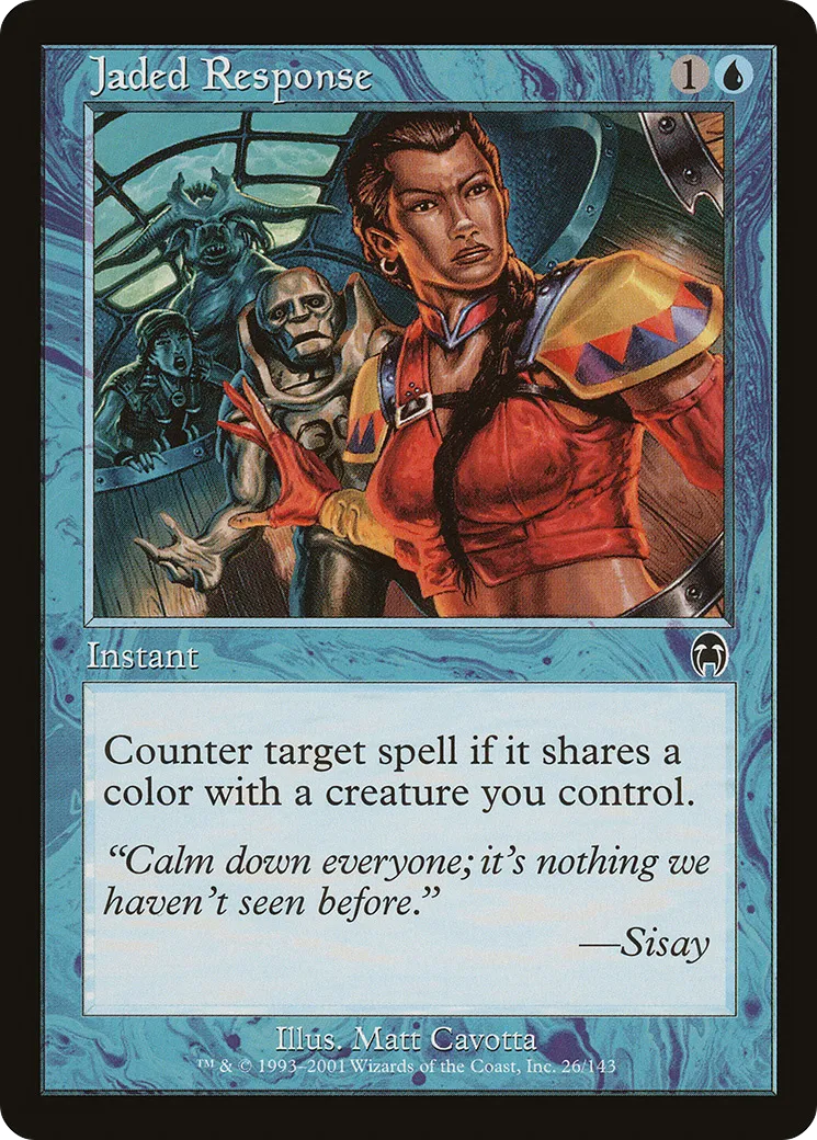 Jaded Response — Apocalypse — Magic: The Gathering
