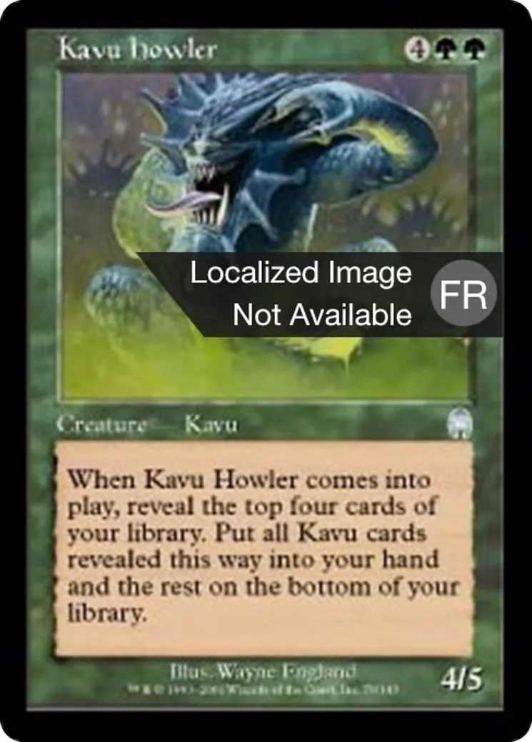 Kavru hurleur — Apocalypse — Magic: The Gathering