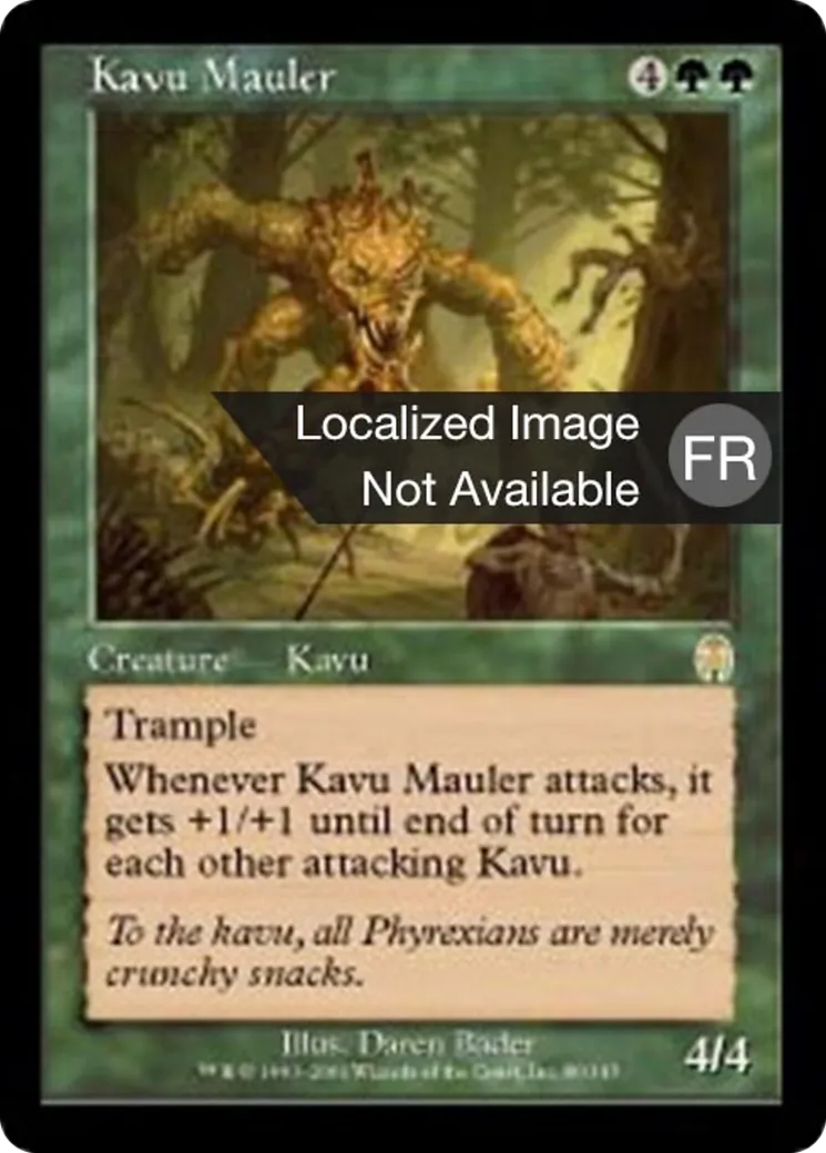 Kavru lacérateur — Apocalypse — Magic: The Gathering