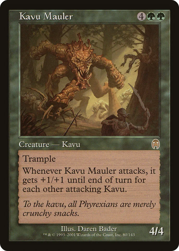 Kavu Mauler — Apocalypse — Magic: The Gathering