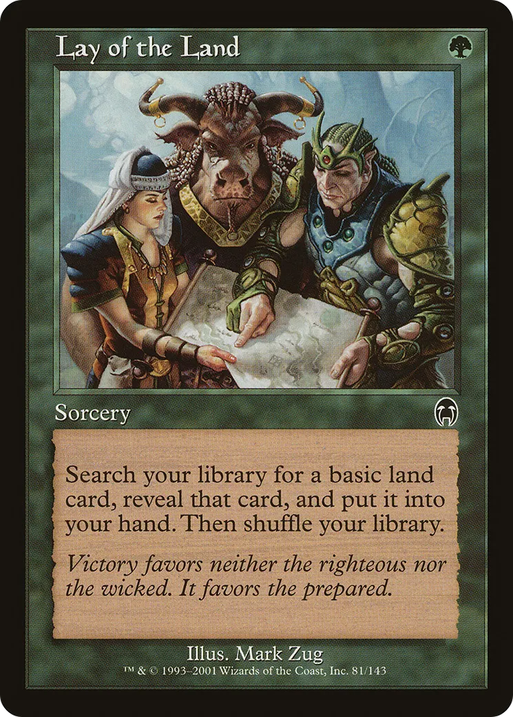 Disposition du terrain — Apocalypse — Magic: The Gathering