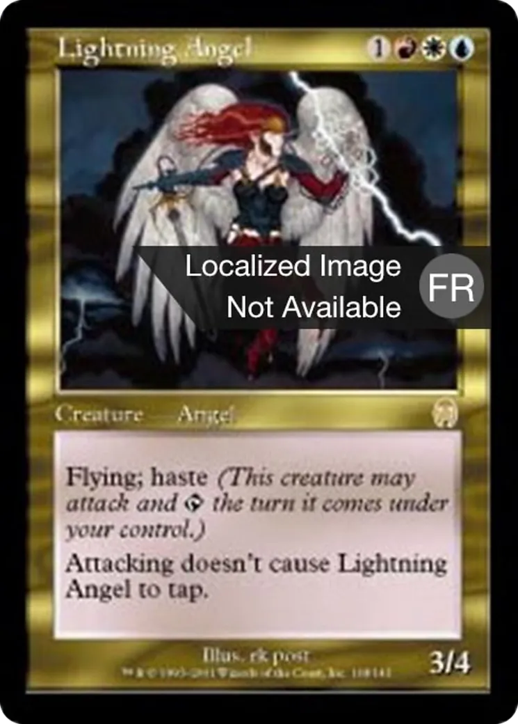 Ange d'éclair — Apocalypse — Magic: The Gathering