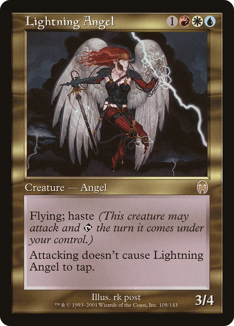 Lightning Angel — Apocalypse — Magic: The Gathering