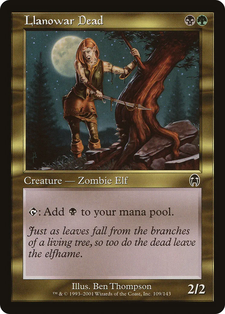 Llanowar Dead — Apocalypse — Magic: The Gathering