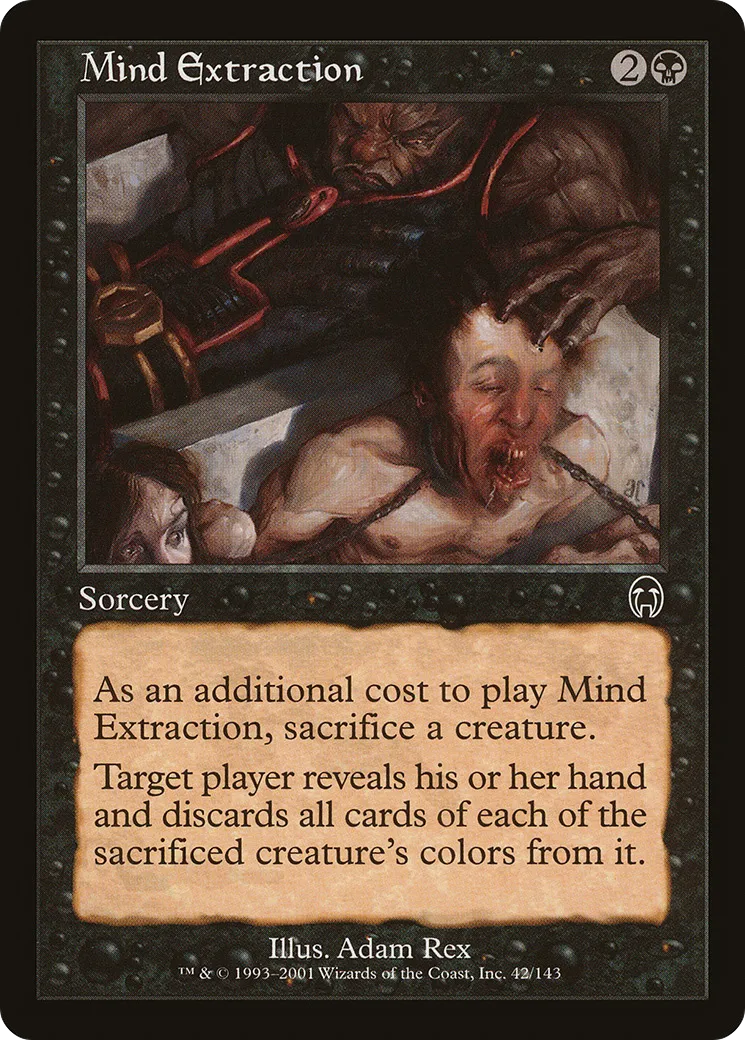 Extraction cérébrale — Apocalypse — Magic: The Gathering