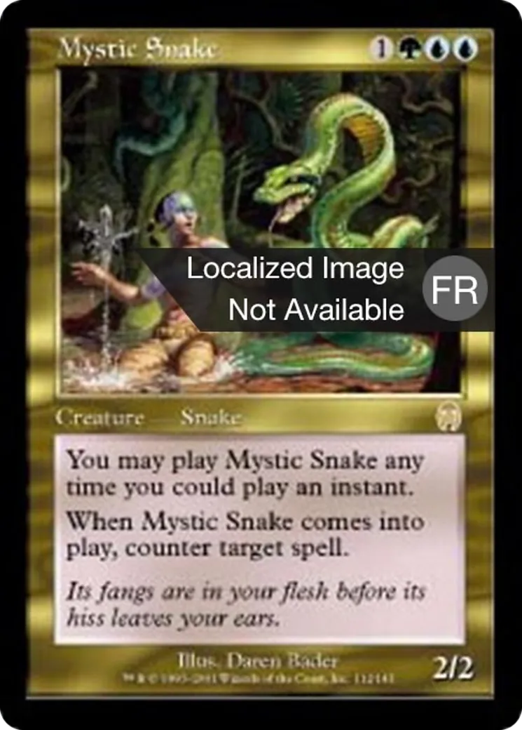 Serpent mystique — Apocalypse — Magic: The Gathering