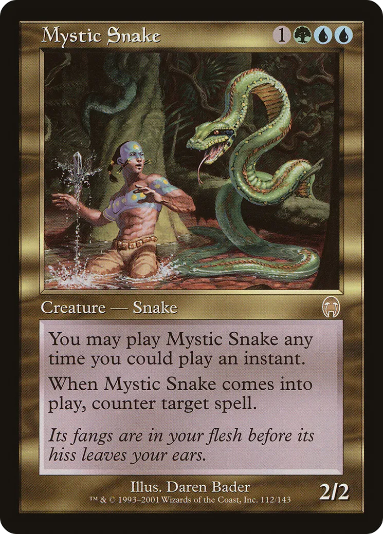 Serpent mystique — Apocalypse — Magic: The Gathering