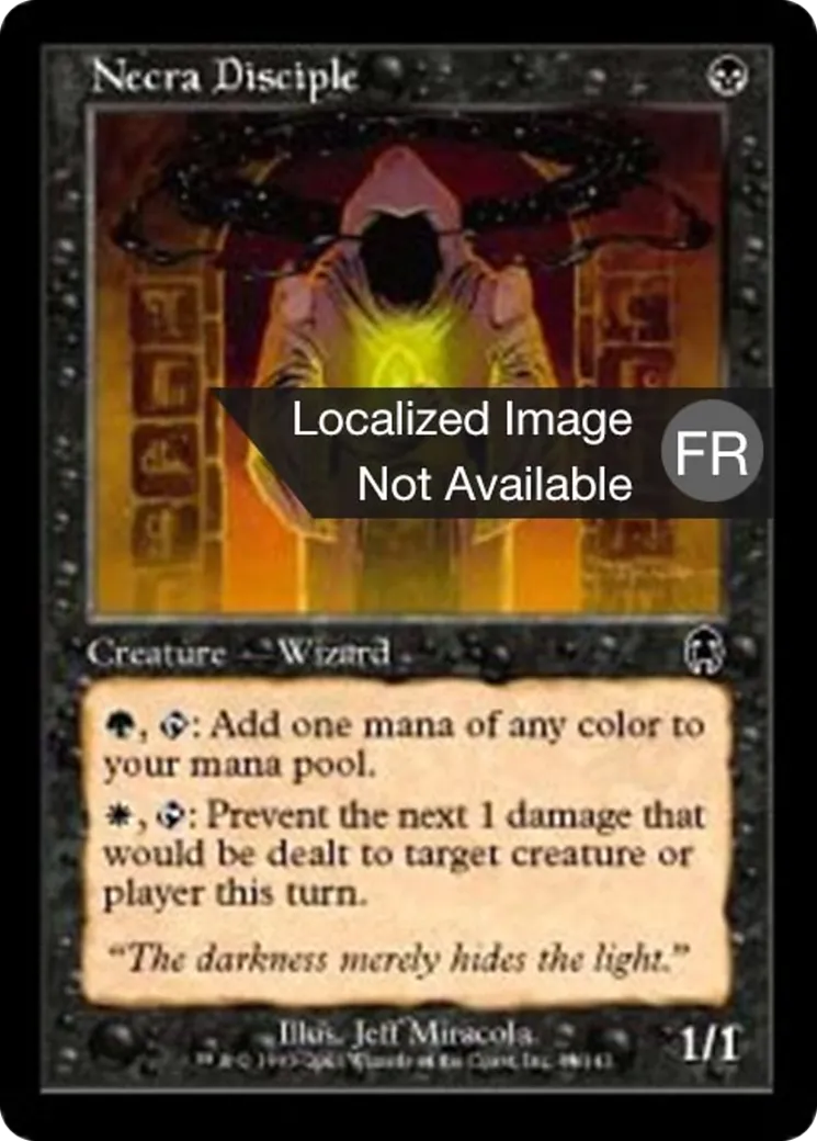 Disciple de la Nécra — Apocalypse — Magic: The Gathering
