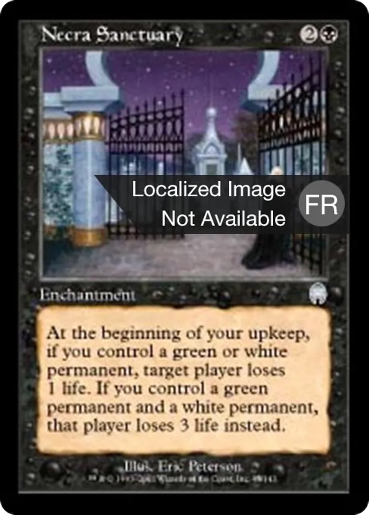 Sanctuaire nécraïste — Apocalypse — Magic: The Gathering