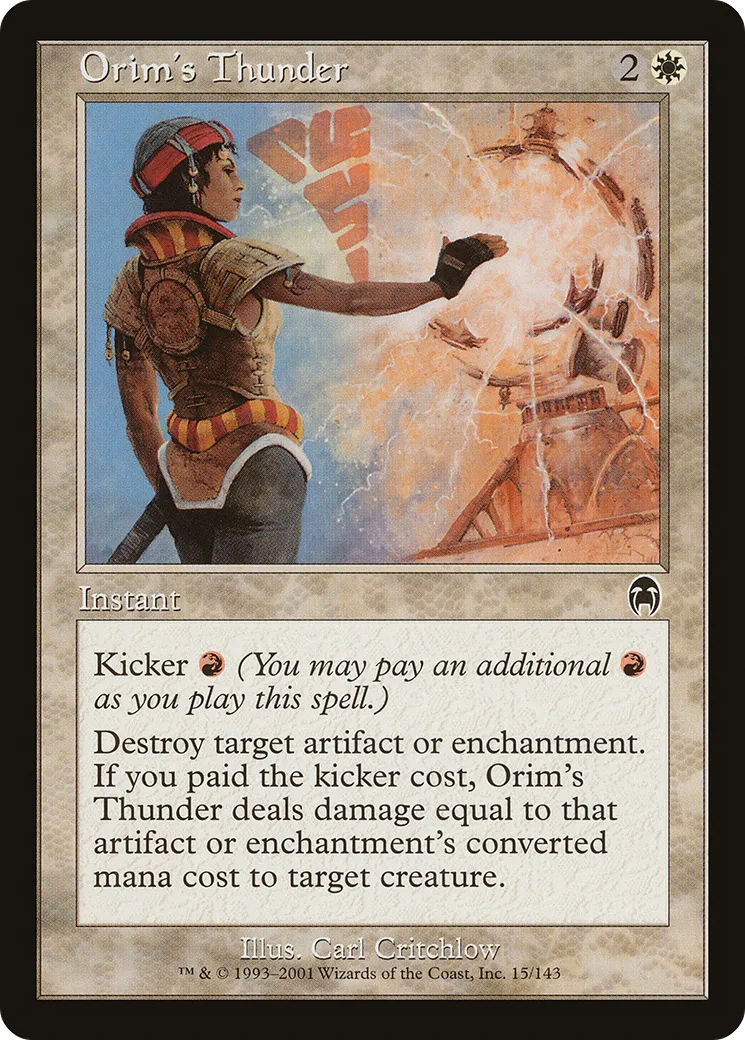 Tonnerre selon Orime — Apocalypse — Magic: The Gathering