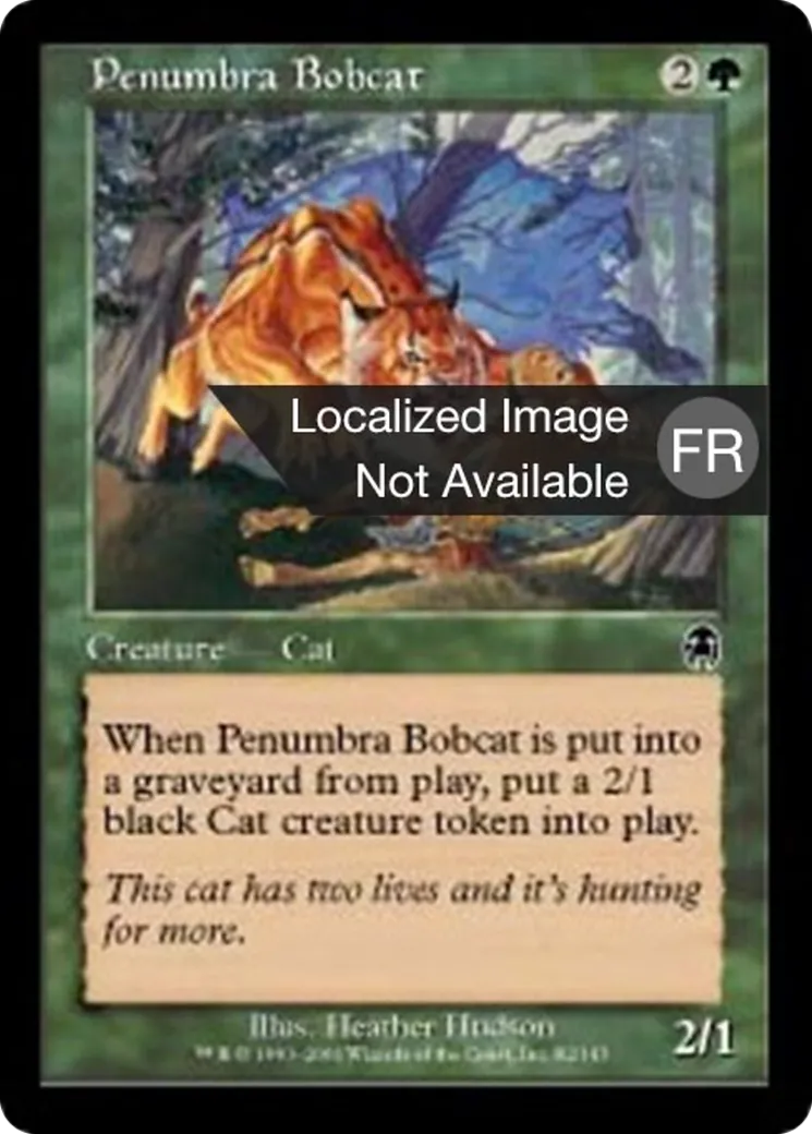 Lynx de la pénombre — Apocalypse — Magic: The Gathering